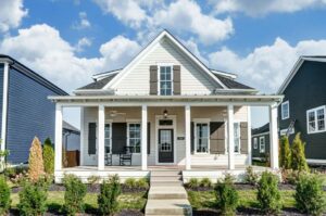 A home with a porch and a front porch.