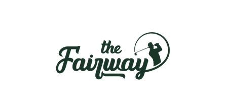 Logo with the words "the Fairway" in script font, featuring a golfer silhouette swinging a club inside a circular line. Discover Evans Farm Location—Ideal Living in Lewis Center, OH.